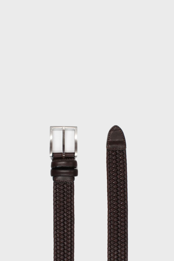 ΖΩΝΗ ΠΛΕΚΤΗ ΔΕΡΜΑ BASHAIKOV - ΚΑΦΕ